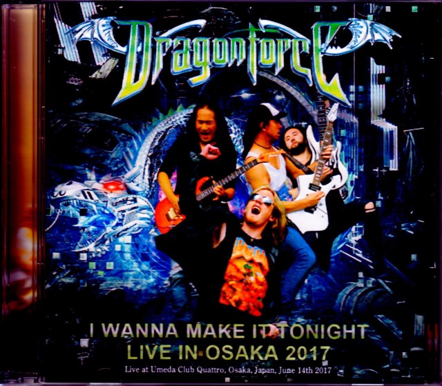 Dragonforce ドラゴンフォース/Osaka,Japan 2017