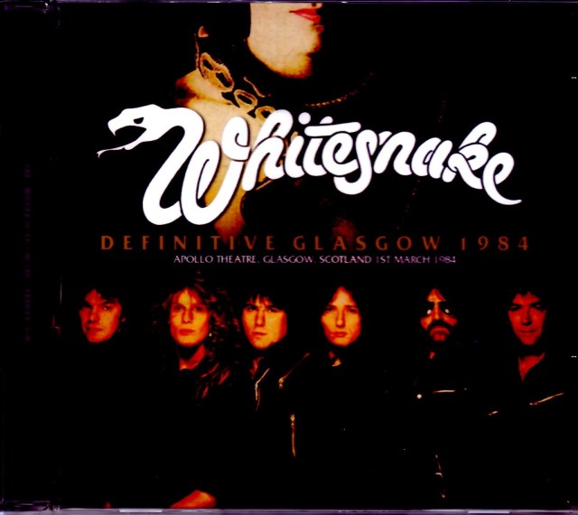Whitesnake ホワイトスネイク/Scotland,UK 1984 Upgrade