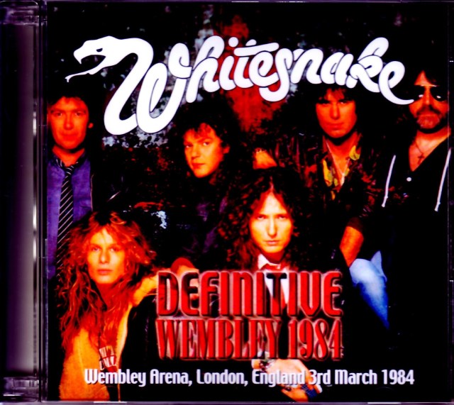 Whitesnake ホワイトスネイク/London,UK 3.3.1984