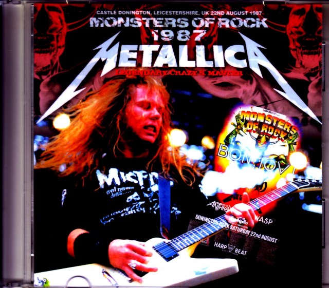 Metallica メタリカ/UK 1987