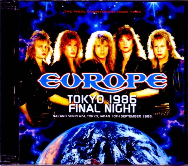 【特別配送】EUROPE ヨーロッパ　日本公演1986 その他