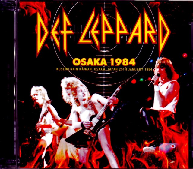 Def Leppard デフ・レパード/Osaka,Japan 1984