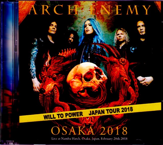 Arch Enemy アーチ エネミー Osaka Japan 18