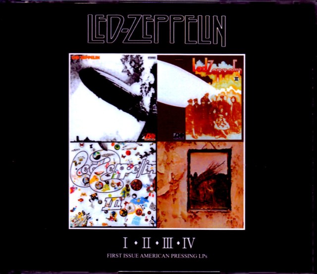 Led Zeppelin レッド・ツェッペリン/I・II・III・IV US Original LP Ver. Collection