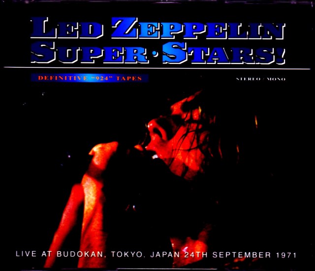 Led Zeppelin レッド・ツェッペリン/Tokyo,Japan 9.24.1971 Stereo 2 Source Ver.