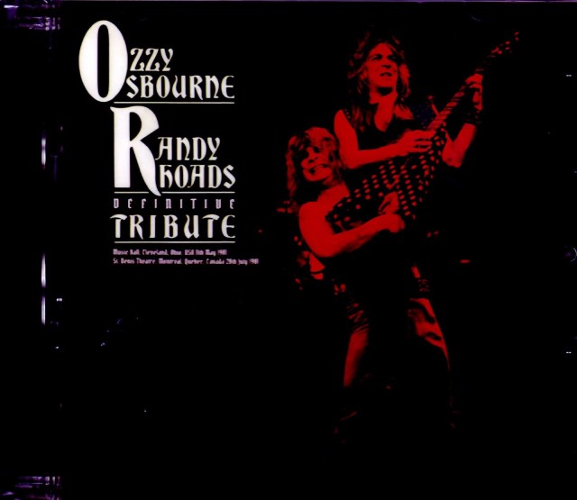 Ozzy Osbourne オジー・オズボーン/OH,USA 1981 & more Upgrade