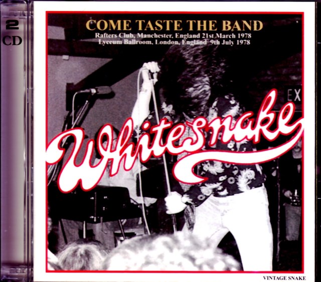Whitesnake ホワイトスネイク/England,UK 1978 2Days Complete