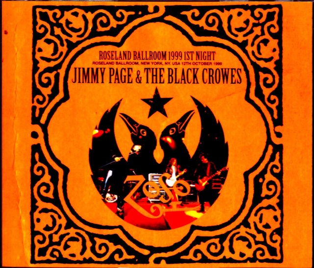 Jimmy Page,Black Crowes ジミー・ペイジ ブラック・クロウズ/NY,USA 10.12.1999 S & V