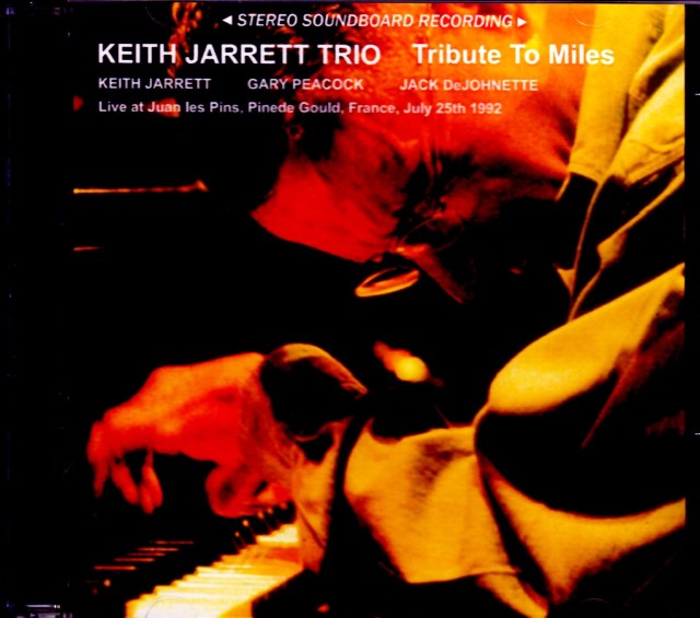 Keith Jarrett Trio キース・ジャレット/France 1992