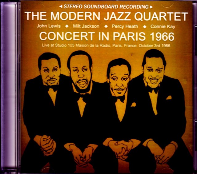 Modern Jazz Quartet モダン・ジャズ・カルテット/France 1966