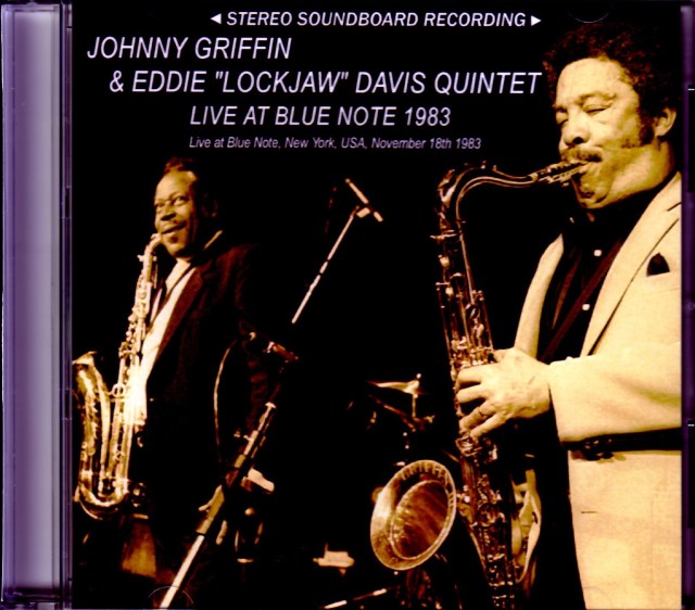 Johnny Griffin,Eddie Lockjaw Davis Quintet ジョニー・グリフィン  エディ・ロックジョー・デイビス/NY,USA 1983