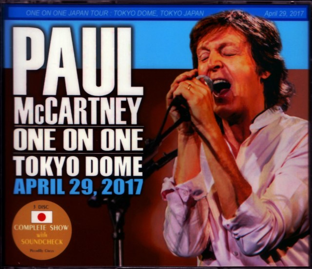 Paul McCartney ポール・マッカートニー/Tokyo,Japan 4.29.2017 & SC Ver.2