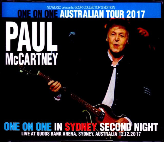 Paul Mccartney ポール マッカートニー Australia 12 12 17 S V Monotone Extra コレクターズdvd Cd Blu Raｙ 洋楽通販専門店