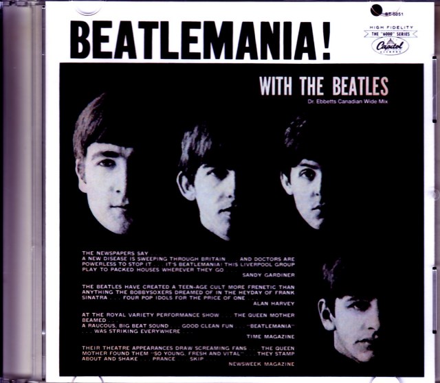 Beatles ビートルズ/UK 1963 S & V Unprocessed Ver