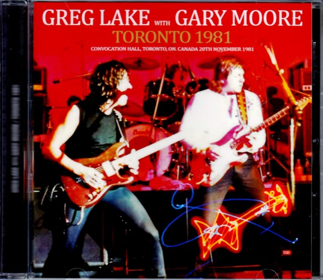 Greg Lake,Gary Moore グレッグ・レイク/Canada 1981