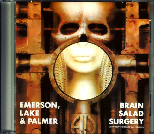 EL & P Emerson,Lake & Palmer/Brain Salad Surgery 1st Press 1987