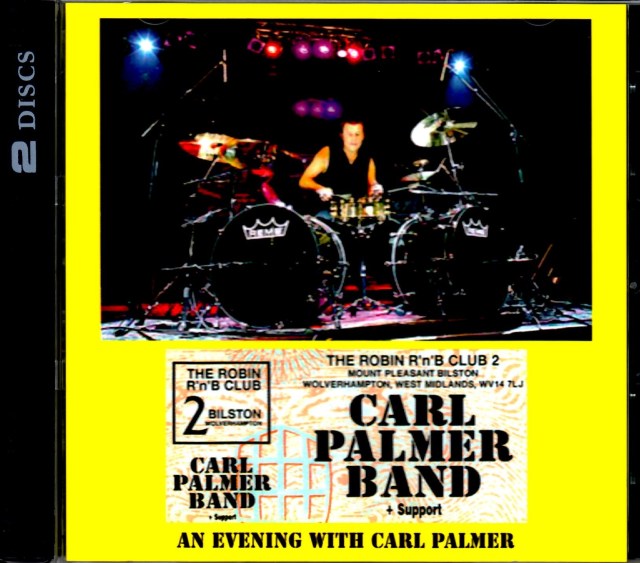 Carl Palmer Band カール パーマー Uk 02 Monotone Extra コレクターズdvd Cd Blu Raｙ 洋楽通販専門店