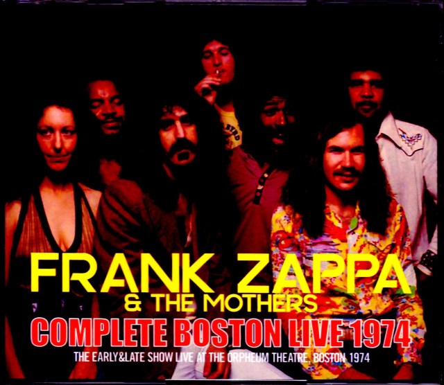 Frank Zappa フランク・ザッパ/MA,USA 1974 Complete