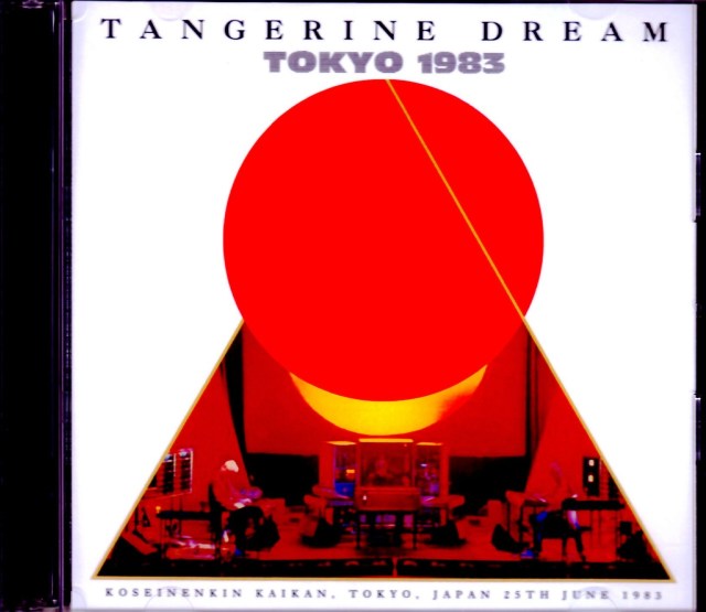 Tangerine Dream タンジェリン・ドリーム/Tokyo,Japan 1983