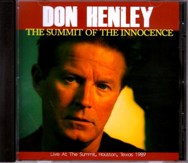 Don Henley ドン・ヘンリー/TX,USA 1989