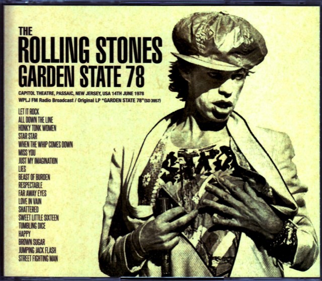 Rolling Stones ローリング・ストーンズ/NJ,USA 1978 Broadcast Ver
