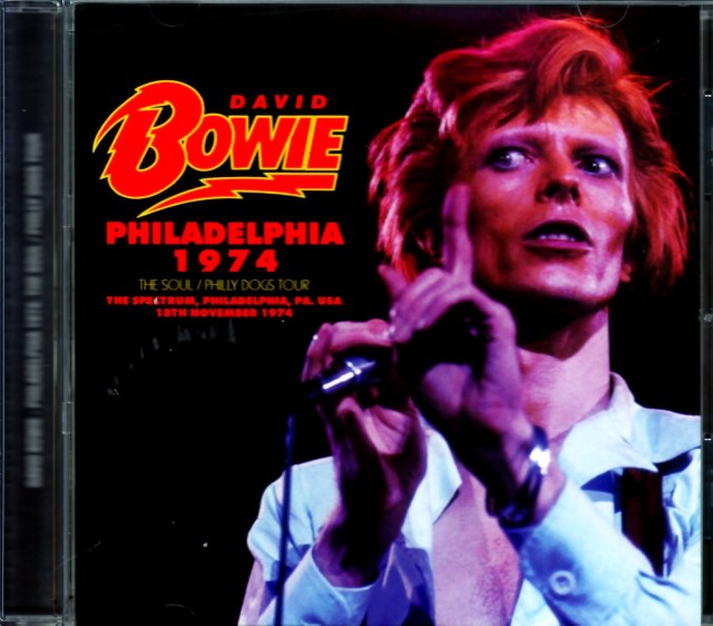 David Bowie デヴィッド・ボウイ/PA,USA 1974