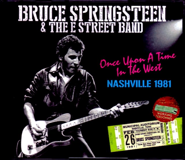 Bruce Springsteen ブルース・スプリングスティーン/TN,USA 1981