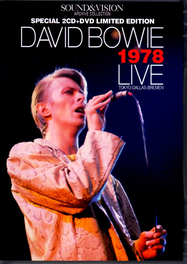 David Bowie デヴィッド・ボウイ/1978 Live Collection S u0026 V
