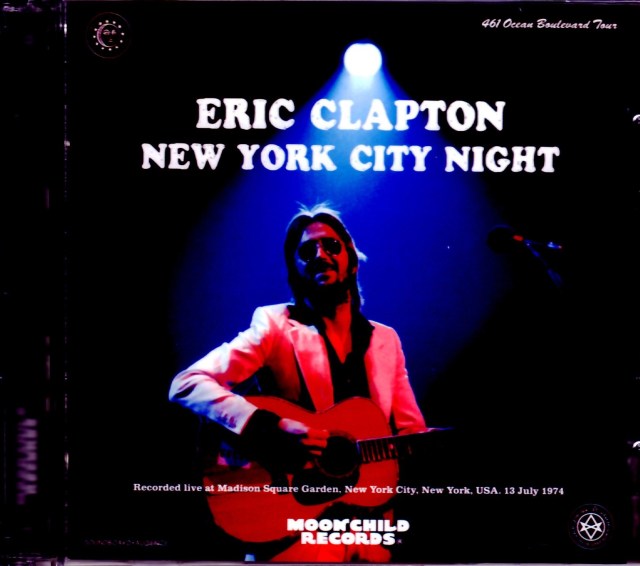 Eric Clapton エリック・クラプトン/NY,USA 1974
