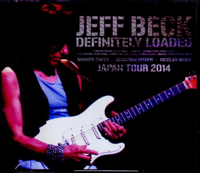 Jeff Beck ジェフ・ベック/Tokyo & Kanagawa,Japan 2014 Another Seat Ver