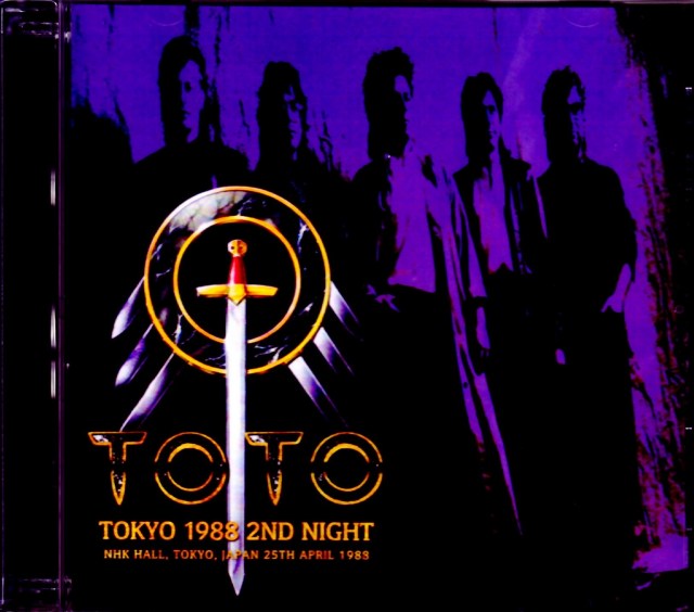 Toto トト/Tokyo,Japan 4.25.1988