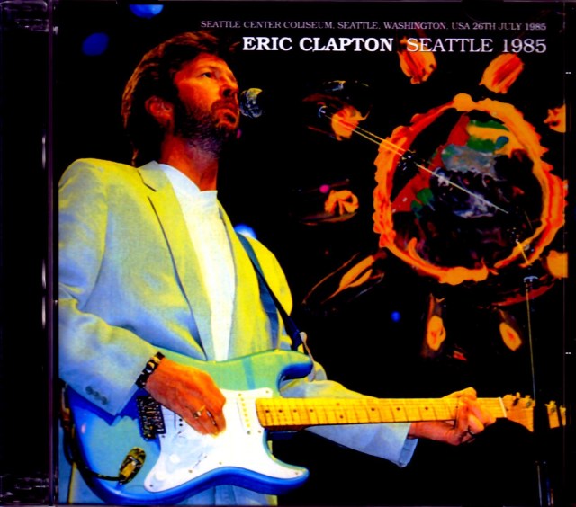 Eric Clapton エリック・クラプトン/WA,USA 1985