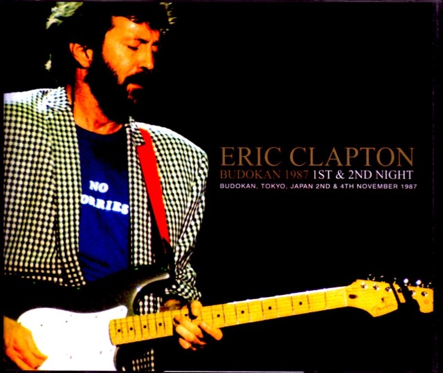 Eric Clapton エリック・クラプトン/Tokyo,Japan 11.2 & 4.1987