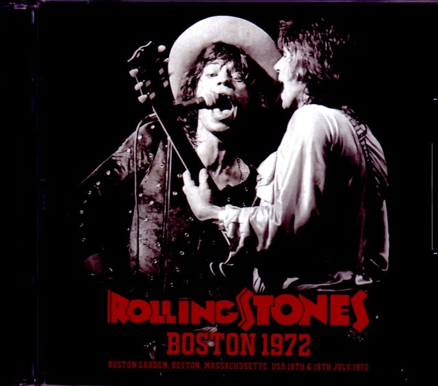 Rolling Stones ローリング・ストーンズ/MA,USA 1972 2 Source Ver.