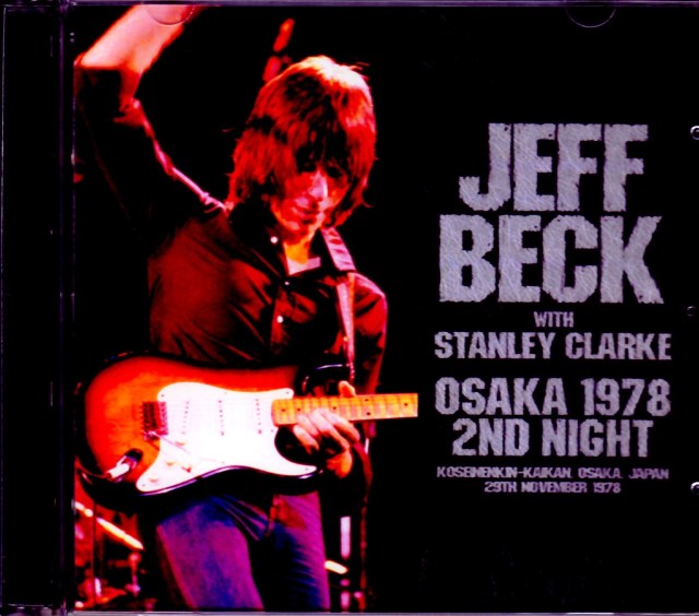 Jeff Beck,Stanley Clarke ジェフ・ベック/Osaka,Japan 11.29.1978
