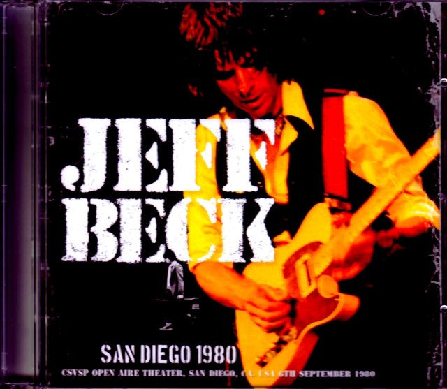 当時物　80年代　ヴィンテージ　エピックソニー　ジェフベック　特大ポスター ジェフ・ベック / Suntory Beer Sound Market'86 JeFF Bec
