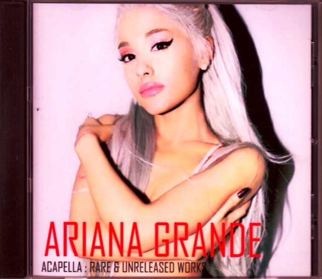 Ariana Grande アリアナ グランデ Acapella Rare Unreleased Works Monotone Extra コレクターズdvd Cd Blu Raｙ 洋楽通販専門店