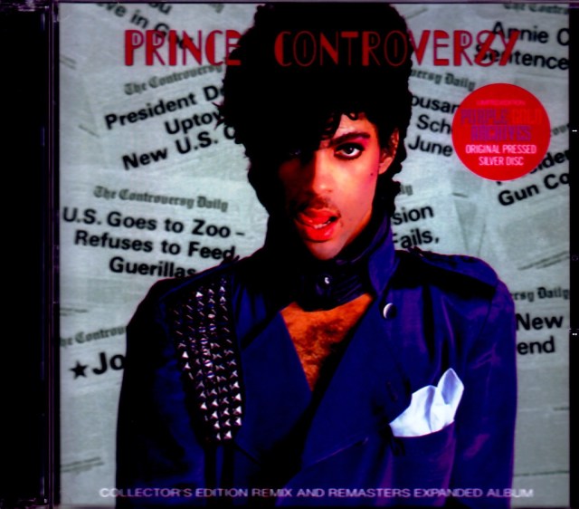 Prince プリンス/Controversy Remix and Remastered & more