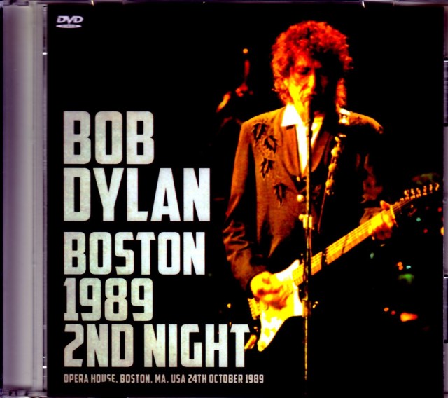 Bob Dylan ボブ・ディラン/MA,USA 10.24.1989