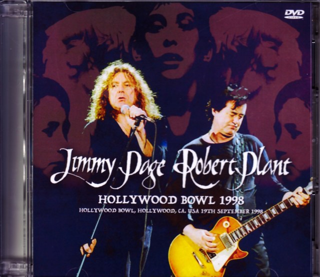 Jimmy Page Robert Plant ジミー・ペイジ ロバート・プラント/CA,USA 1998