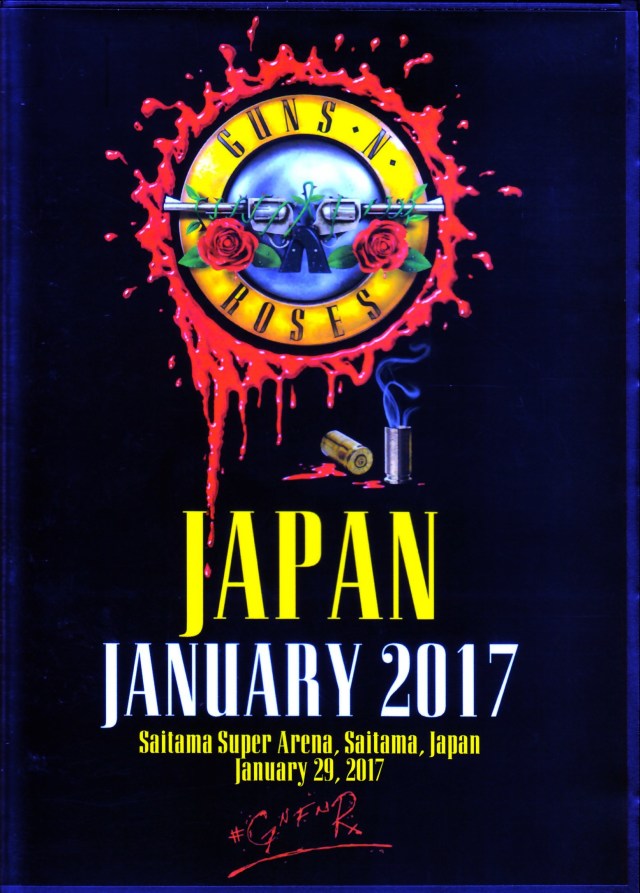 Guns N' Roses ガンズ・アンド・ローゼス/Saitama,Japan 1.29.2017