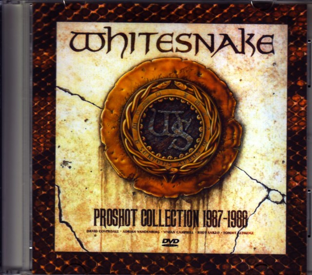 Whitesnake ホワイトスネイク/Pro-Shot Collection 1987-1988