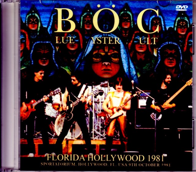 B.O.C. Blue Oyster Cult ブルー・オイスター・カルト/FL,USA 1981