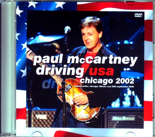 （お宝）ポールマッカートニ　Driving Japan~Back in The US Live 2002~　コンサート・パンフレット