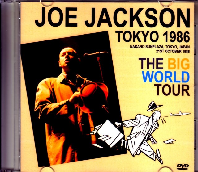 Joe Jackson ジョー・ジャクソン/Tokyo,Japan 1986