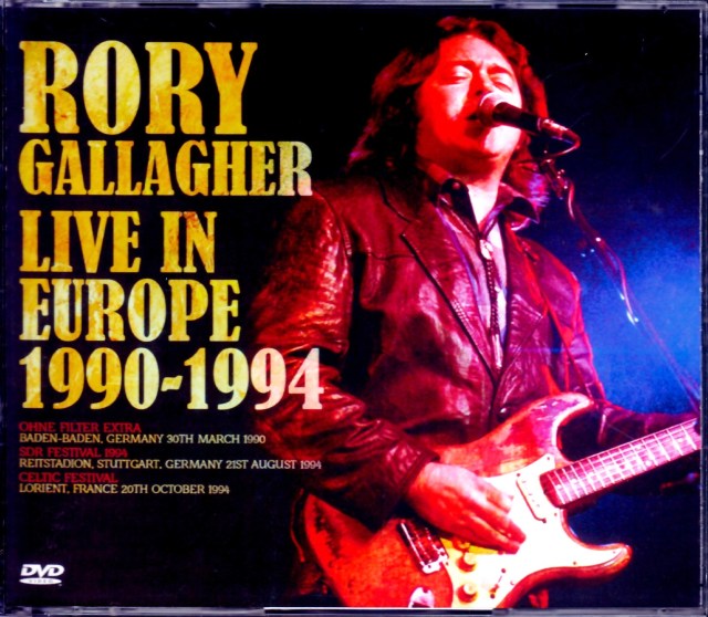 Rory Gallagher ロリー・ギャラガー/Europe Pro-Shot Collection 1990-1994