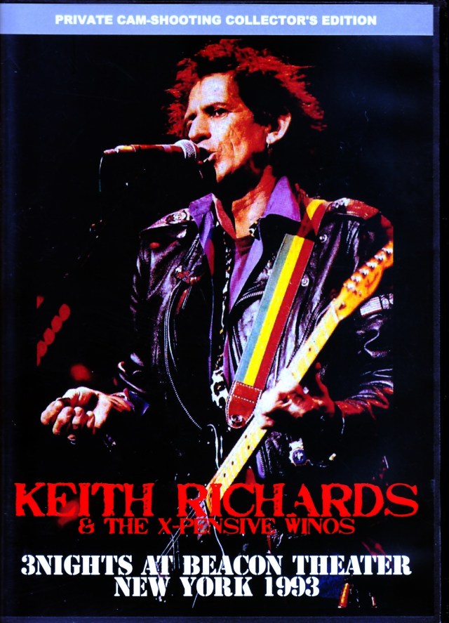 Keith Richards キース・リチャード/NY,USA 1993 3Days
