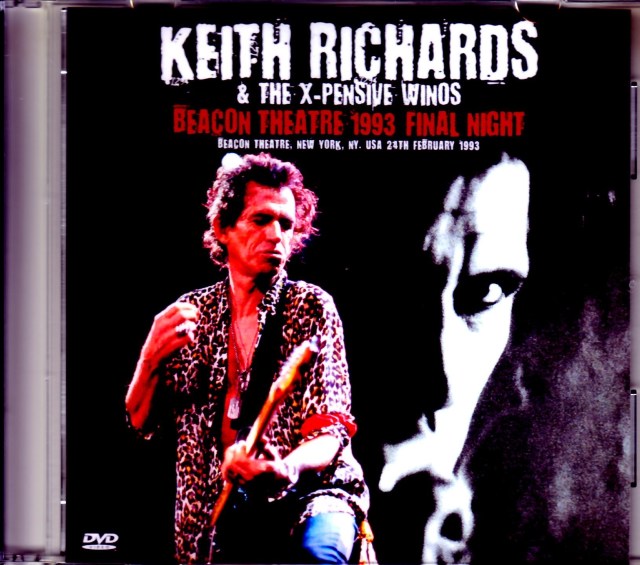 Keith Richards キース・リチャーズ ツアーキャップ 1993年 Main