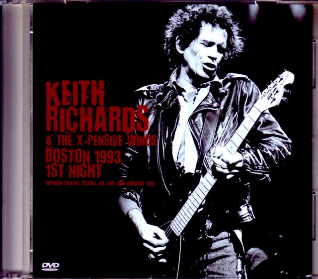 Keith Richards キース・リチャード/MA,USA 1993