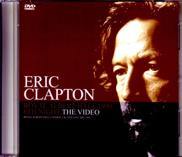 Eric Clapton エリック・クラプトン/London,UK 1.24.1990
